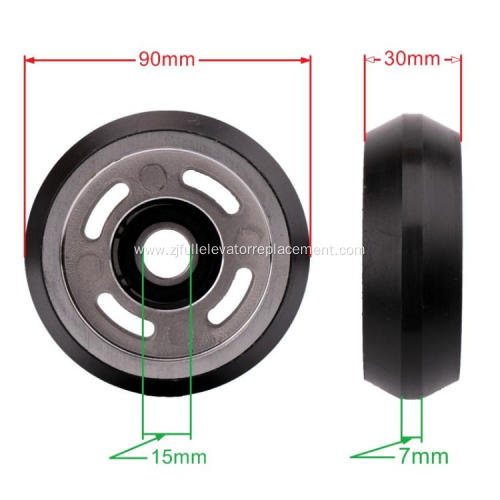 CWT Guide Roller for TOSHIBA Elevators